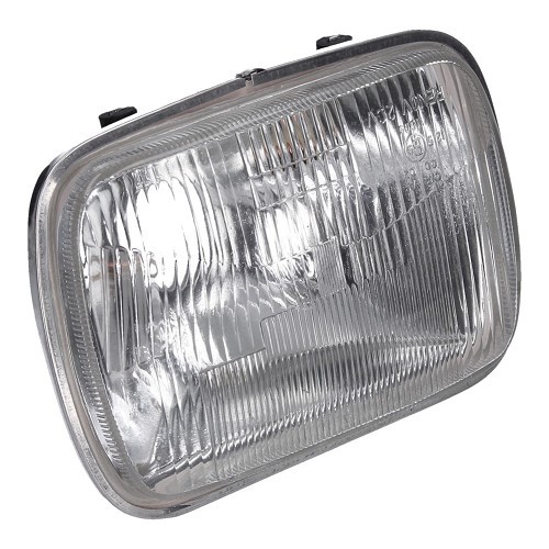  Rectangular headlight with metal casing for 2cv vans - CV32336 