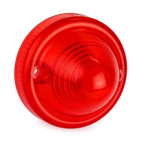 Roter runder Heckfeuer-Cabochon für Méhari - CV34242 