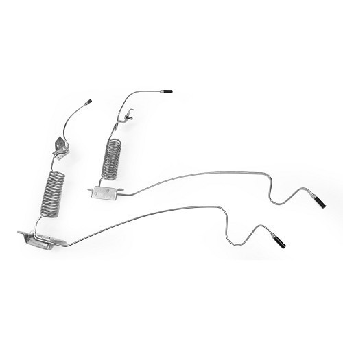     
                
                
    Rear brake hose kit for Mehari -STAINLESS STEEL- 3.5mm with 8mm spanner fitting - CV44190
