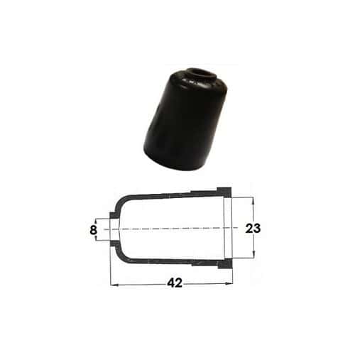  Dust cover for master cylinder AMI6 (04-1961-12/1963) - 22mm - CV45152-1 