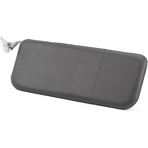 Grey left-hand sun visor with metal bracket for 2cv - CV50110