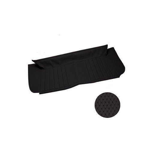  Rear seat back for 2cvs - black perforated leatherette - CV50168 