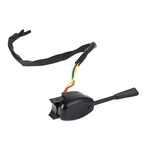  Zwarte knipperlichtschakelaar met zoemer voor 2CV - hoge kwaliteit - CV50440 