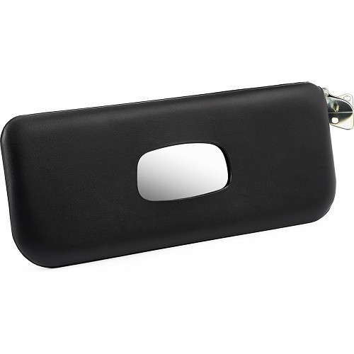 Black right sun visor with bracket for 2cvs before 1970 - CV51104