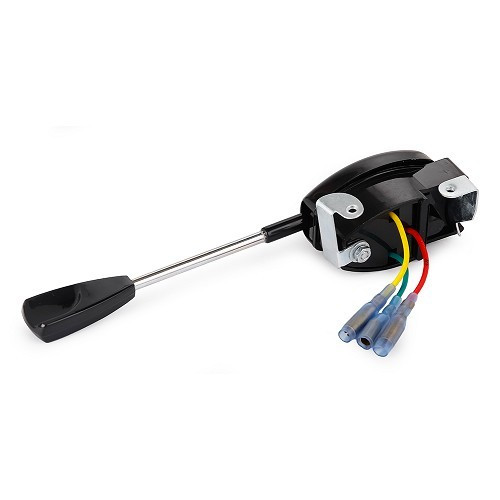 Black turn signal switch without noisemaker for Dyane and Acadiane (08/1967-03/1987) - CV53441