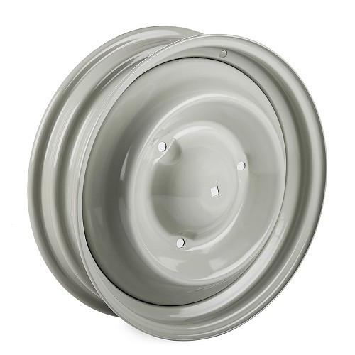  Cerchio verniciato con resina epossidica per furgone 2cv - grigio rosato - AC140 - CV62240 