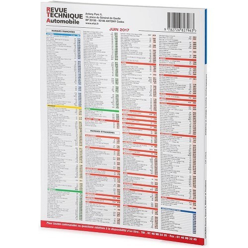 Revue Technique Automobile Citroën Dyane, Acadiane und Méhari - CV70132