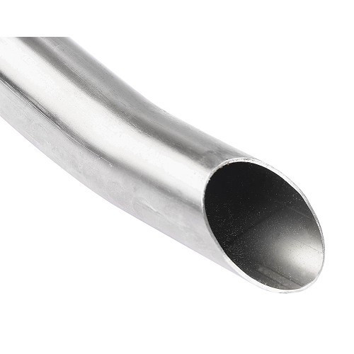  Exhaust pipe for 2cvs - STAINLESS STEEL - CV70190-1 