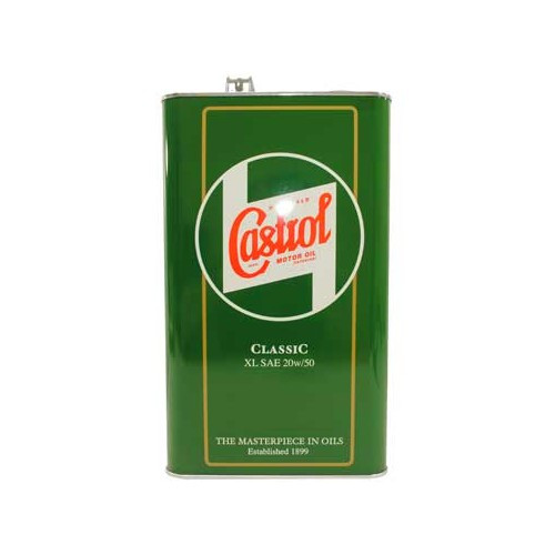 Huile CASTROL Classic 20W50 minérale - 5 Litres - CV70300