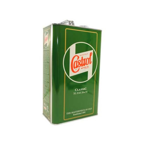     
                
                
    Huile CASTROL "Classic" 20W50 minérale - 5 Litres - CV70300

