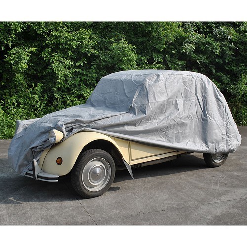     
                
                
    Housse de protection extérieure sur mesure pour Citroën 2CV - CV70704
