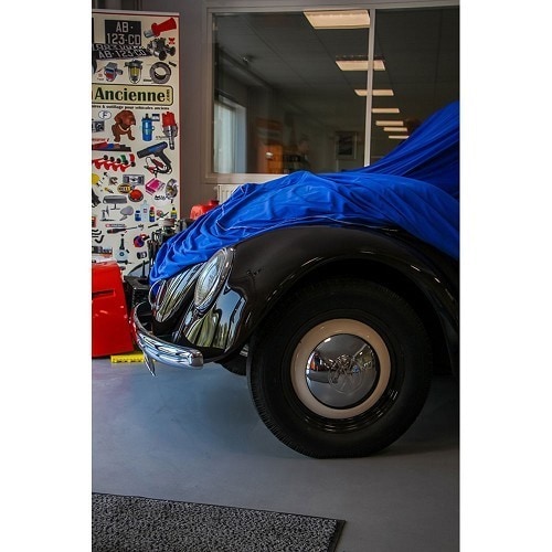  Housse d'intérieur Coverlux pour Citroën Dyane (1959-1990) - Bleu - CV70730-2 