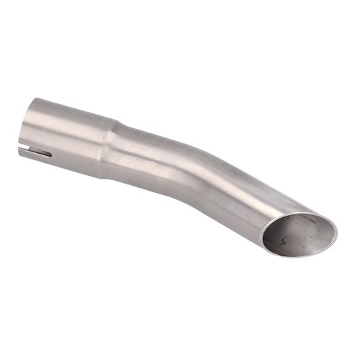  Ultra short exhaust pipe for DYANE and Acadiane - STAINLESS STEEL - CV73198 
