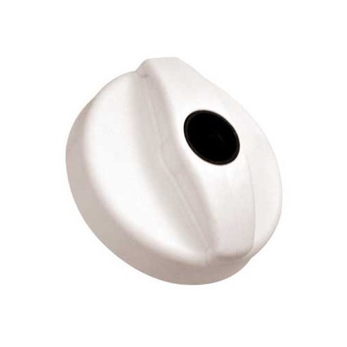 White cap 249 WITHOUT cylinder or key for WATER tanks - campersand caravans. - CW10145 