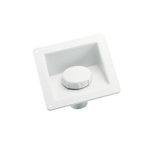  Copela con caja blanca para atornillar 158x137 mm Chantal - caravanas y autocaravanas. - CW10147 