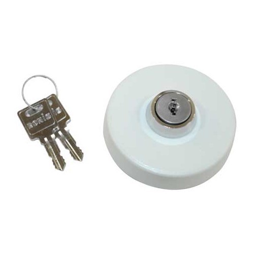  Keyed cap for 158x137 mm Chantal white tank filler cup - motorhomes and caravans. - CW10150 