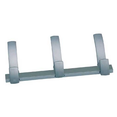     
                
                
    3-hook matte nickel plated 240x113 mm rack - motorhomes and caravans. - CW10184
