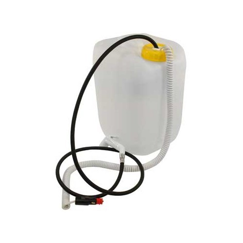 Mobile shower with 20-L jerrycan -12 V- 4 m of pipe- campervans and caravans. - CW10188