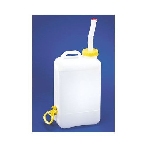     
                
                
    Bidon 16l blanc avec bec verseur COMET - CW10237
