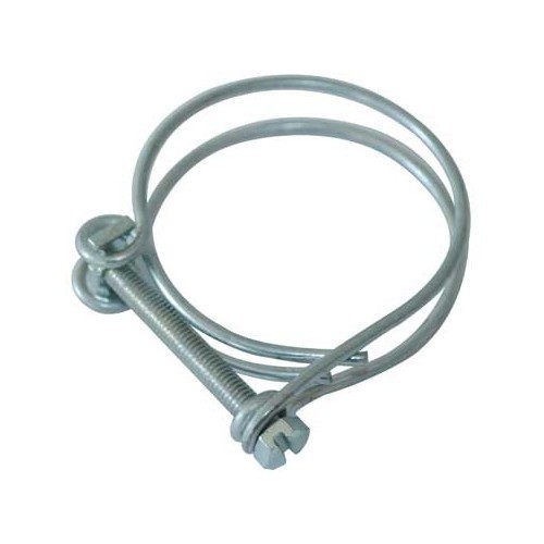  Abrazadera de doble cable para tubo de desagüe de 40 mm - CW10300 