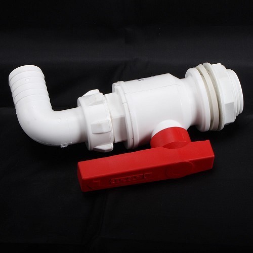     
                
                
    Drain valve 1/4 turn angled outlet Ø 30 mm - CW10301
