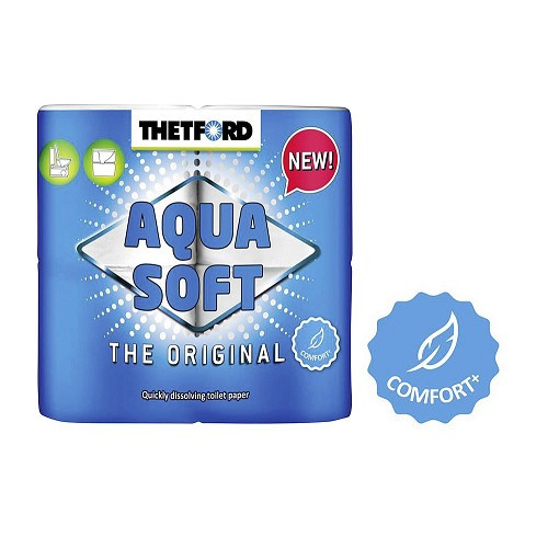 AQUA SOFT THETFORD rulli per WC chimici, confezione da 4 - CW10312