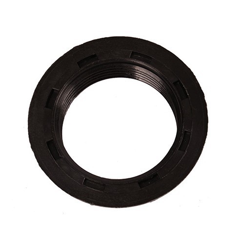  Zwarte gebogen koppeling, te schroeven, schroefdraad 1'1/2 - 40 mm - CW10484-2 