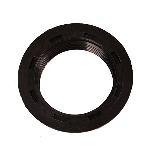 Black angled connector to screw on, 1 1/2 - 40 mm thread - CW10484