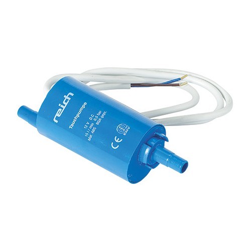  REICH 12V 15l per minute Ø 48 mm immersed pump - campers and caravans. - CW10550 
