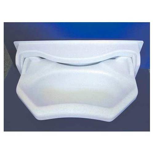  Hochklappbares Waschbecken weiß kompakt COMET - CW10556-1 