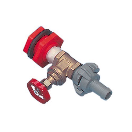  Quick-drain brass/plastic valve - 19 mm - CW10677 