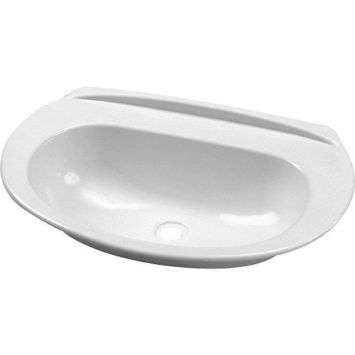  White washbasin 490x335 mm - CW10824 