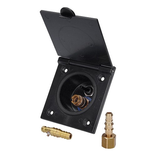     
                
                
    REICH black cold water built-in box - CW10827
