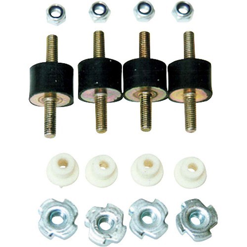  Montagesatz für geräuscharme Sohlen für SHURFLO-Pumpen - CW11037 