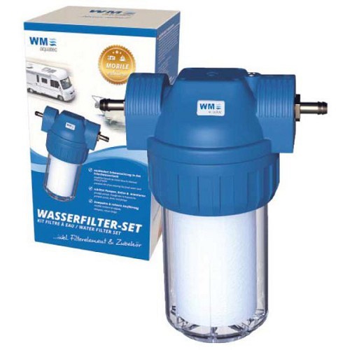     
                
                
    Kit de filtration complet à cartouche MOBILE EDITION WM AQUATEC - pour camping-cars et caravanes - CW11100

