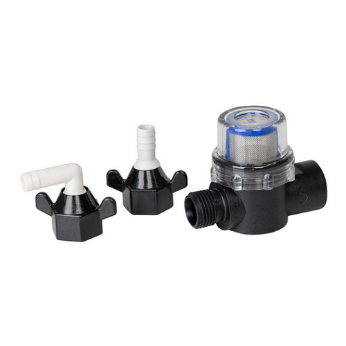 Diaphragm pump with pre-filter - 7l min 1.4 bar 12V CARBEST - CW11108