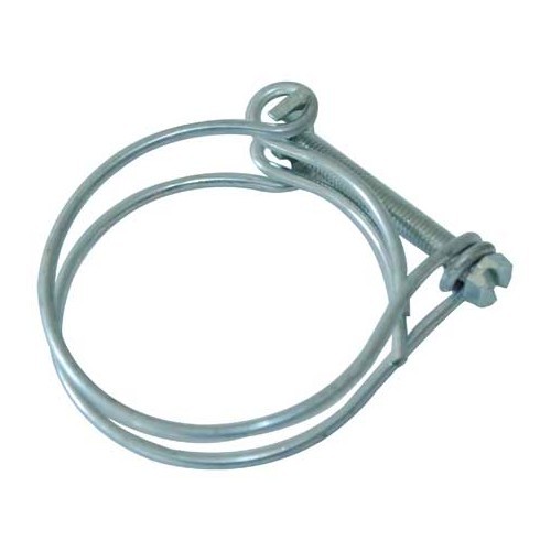  Abrazaderas de doble cable para tubo de desagüe diam. 20/27 - Juego de 2 - CW11146 