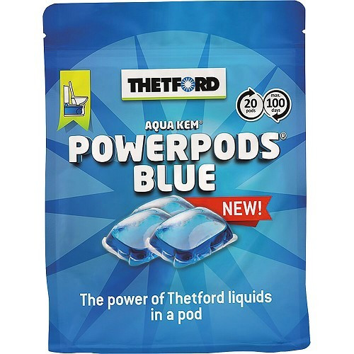     
                
                
    Additif AQUA KEM Powerpods Blue 20 pods - CW11511
