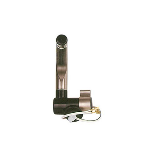  Sterckeman cold water foldaway tap, black and matt nickel-plated - CW11517 