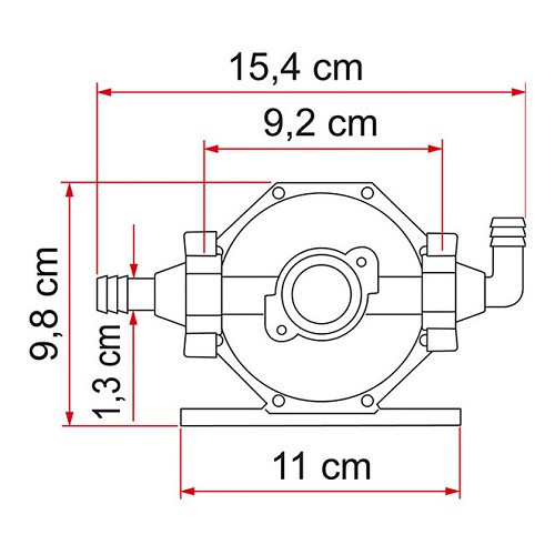 Vaso di espansione FIAMMA A20 - CW11657