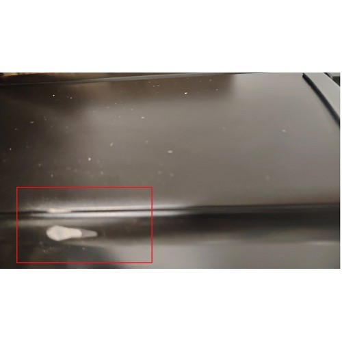 Tenda F40 Van 270 con cassonetto e gambe nere Tessuto Fiamma grigio reale - Seconda scelta - CX12438