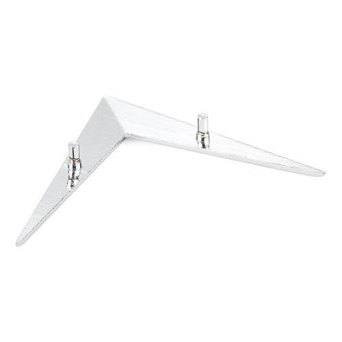 Chevrons chromé d'origine sur malle arrière pour Citroën DS - DS20009