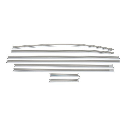     
                
                
    Baguettes larges du milieu d'ailes ( 8pièces) pour Citroën DS PALLAS - DS20050
