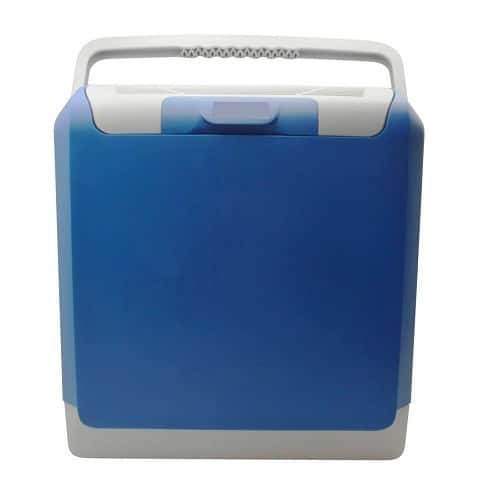  Blauwe 12V thermo-elektrische koelbox op sigarettenaansteker - inhoud 24 liter - ET30012-3 