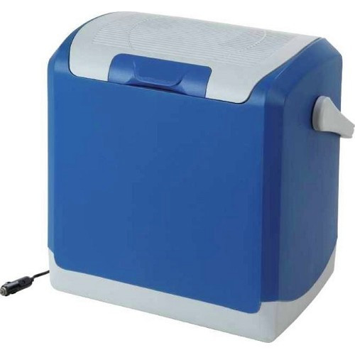  Blauwe 12V thermo-elektrische koelbox op sigarettenaansteker - inhoud 24 liter - ET30012 
