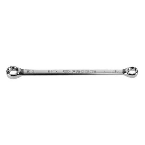     
                
                
    RH Torx profile ring spanner, size E10 x E12 FACOM - FA22795
