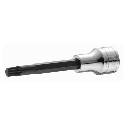  Long- and extra-long-bit XZN 1/2screwdriver socket with multiple teeth, size M8 mm FACOM - FA25696 
