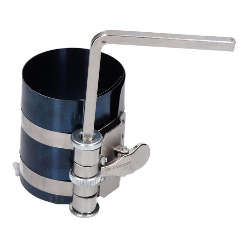     
                
                
    Morsetto a cricchetto per segmenti da 55 a 110 mm FACOM - FA39607
