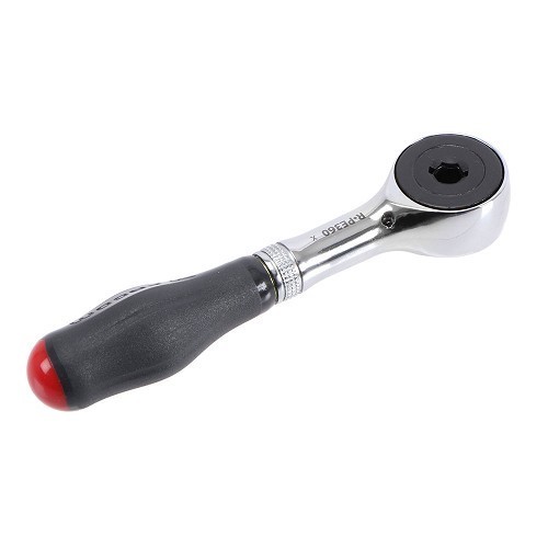 Bit holder ratchet 1/4 with rotating handle FACOM - FA50037