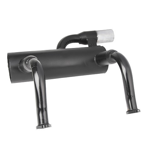 Silenziatore sportivo a uscita singola per Fiat 500 F e L (1965-1972) - FI50093